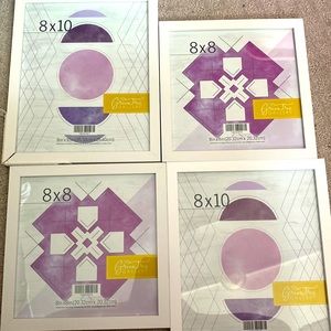 frames different sizes (from hobby lobby)